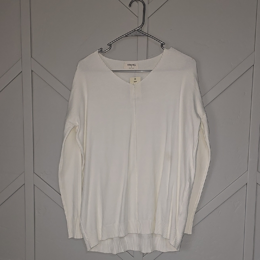 Women's White Top by Theory